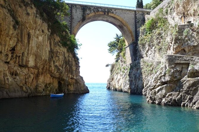 Private Full Day Tour by Boat Along Positano and Amalfi - Pickup Service Included