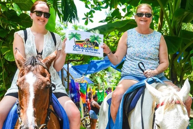 Private Horseback Riding, Swimming and Dunns River Falls Tour - Dunns River Falls Visit