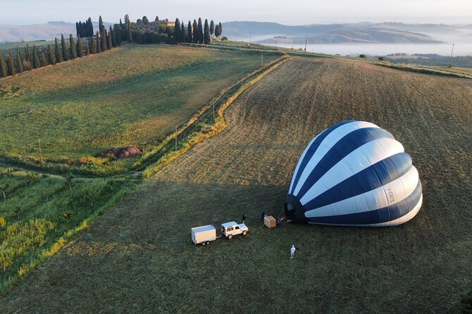 Private Hot Air Balloon Flight Over Pienza - The Hot Air Balloon Journey