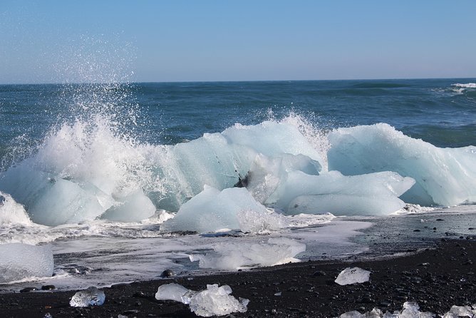 Private Jeep Tour From Höfn | Jökulsárlón, Diamond Beach & Secret Glacier - Discovering Diamond Beach and Secret Glaciers