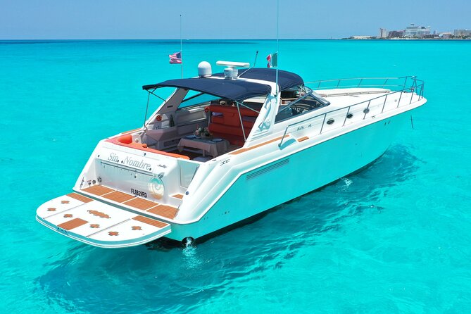 Private Luxury Yacht 55FT Rental in Cancun - Yacht Features