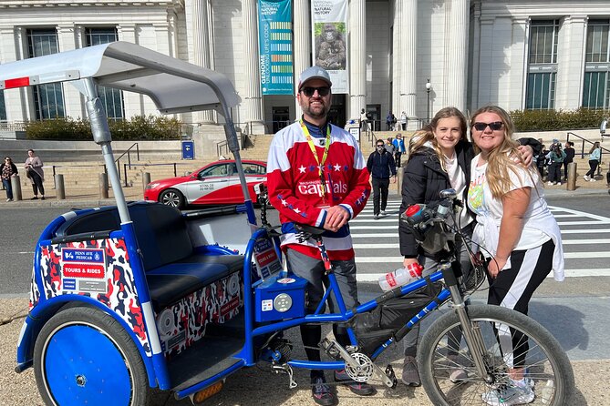 Private Pedicab Tour of Washington DC Monuments and Memorials - What to Expect
