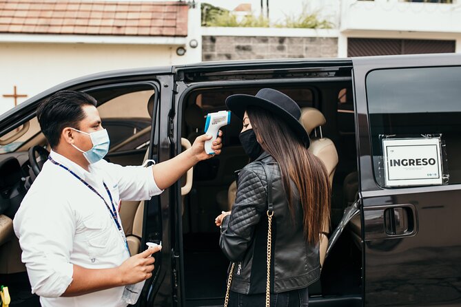 Private Transportation Service Within Guatemala City on a Minibus With A/C - Driver Credentials