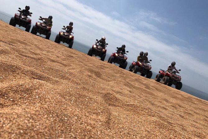 Quad Biking and Sandboarding on Sand Dunes Wild Beach - Exploring the Sand Dunes