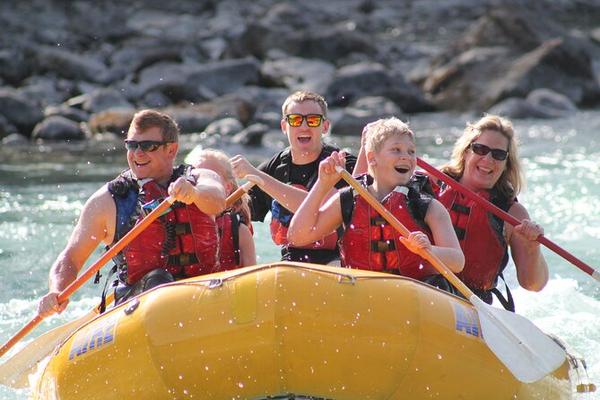 Rafting on Athabasca River Mile 5 in Jasper - Scenic Highlights Along the Route
