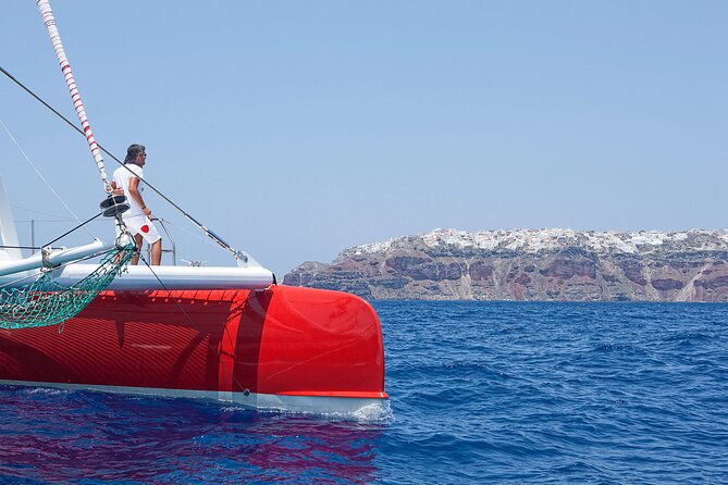 Santorini Cruise on Catamaran With BBQ & Open Bar - Cancellation and Refund Policy