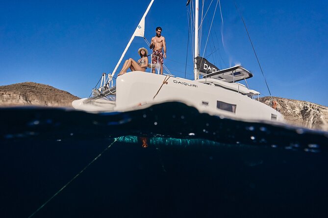 Santorini Oia: Caldera Luxury Sunset Cruise With BBQ & Drinks - Freshly Cooked Greek Barbecue