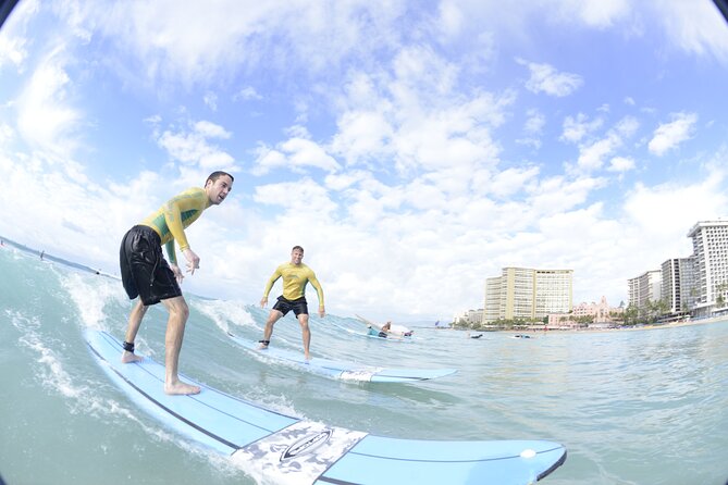 Semi-Private Surf Lesson for 2 or 3 People on Waikiki Beach - Booking and Cancellation Policy