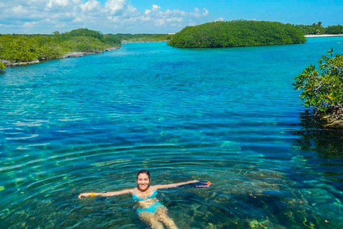 Snorkeling Adventure in Yal-Kú Lagoon, + Underground Cenote - Exploring the Underwater World