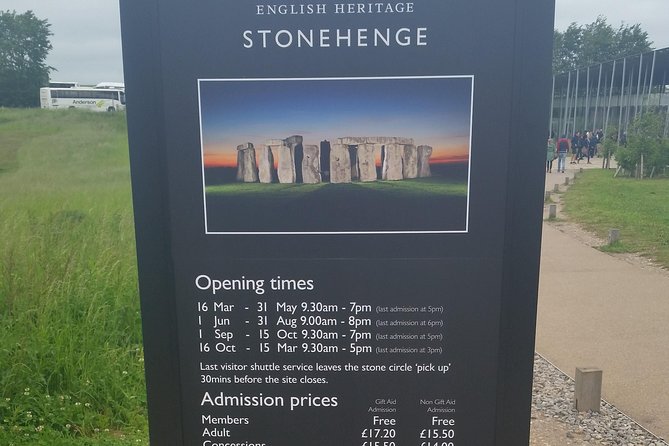 Southampton Cruise Terminal/Hotel to London With Stops at Salisbury & Stonehenge - Pickup and Tour Details