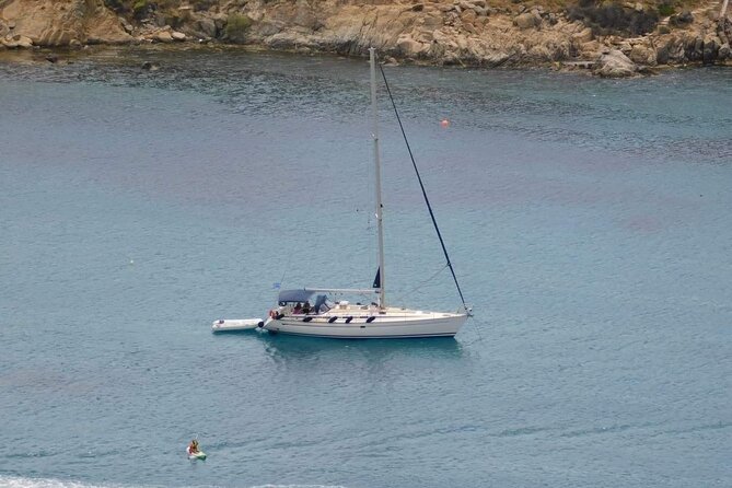 Sunset Tour With Nadia K to Delos and Rhenia Island From Mykonos - Snorkeling at Rhenia