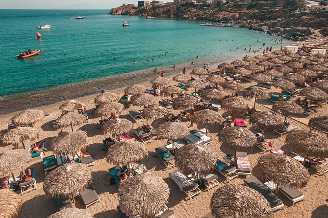 Super Paradise Beach Mykonos Seaside Sunbed (1st Row) - Tips for Visitors