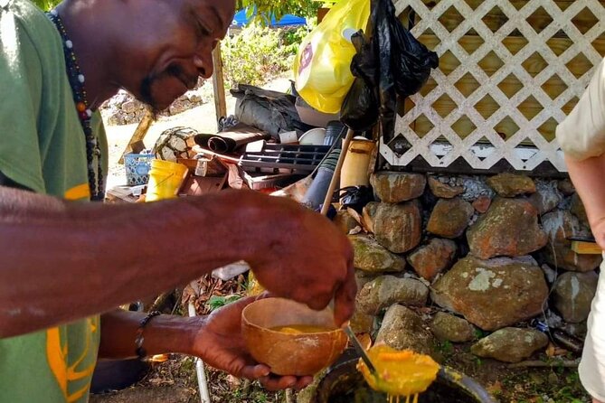 Traditional Rastafarian Ital Food at Pinneys Beach - Traditional Rastafarian Ital Food