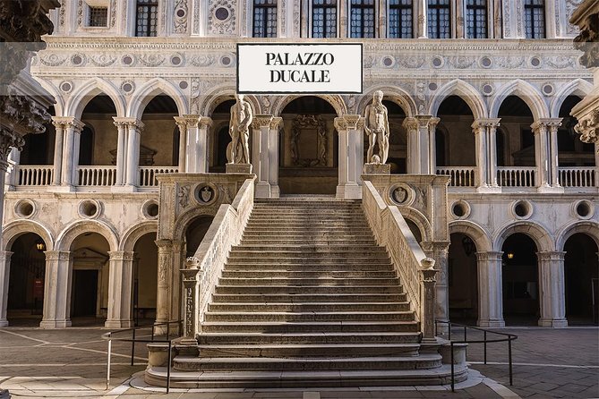 Venice: Doges Palace Guided Tour and Gondola Ride - Exploring Venetian Grandeur