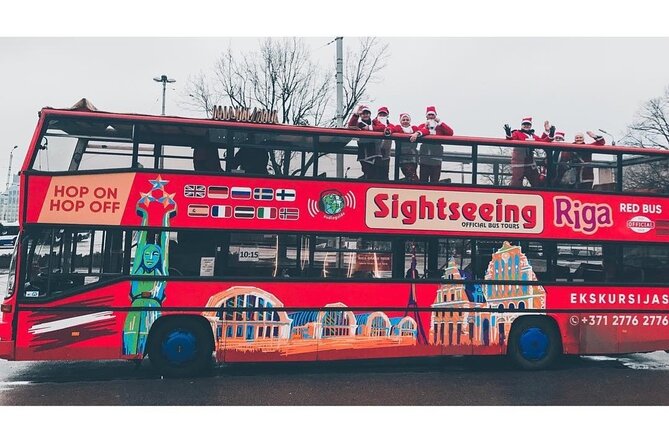 48h Day Riga Sightseeing Red Bus Grand Tour - Booking and Cancellation Policy