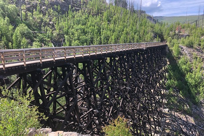Bicyle Tour on Historical Kettle Valley Railway From Myra Canyon to Penticton - Ending the Tour With Wine Tasting