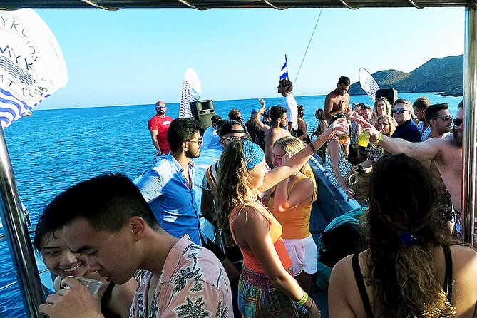 Boat Party With Swimming Stop Experience in Mykonos - Nightlife and Live Music