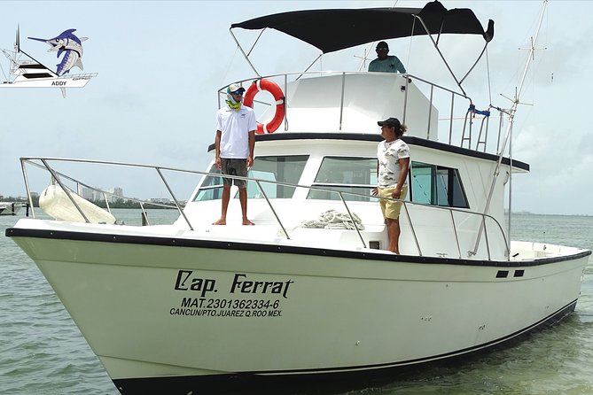 Cancun Fishing Charter if You Dont Fish You Dont Pay 46FT Yacht 12PAX 25P14 - Frequently Asked Questions