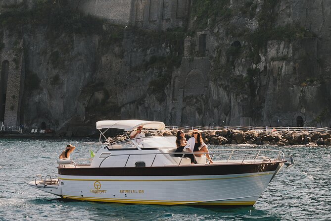 CAPRI & POSITANO From Sorrento - 28FT Boat - Convenient Transportation Arrangements