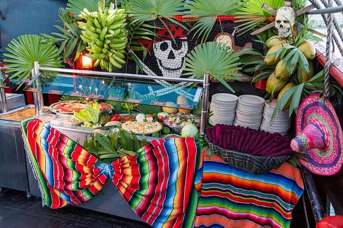 Captain Hook: Pirate Show and Dinner Cruise in Cancun - Replica Spanish Galleon