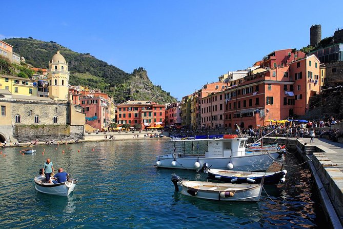 Cinque Terre With Vernazza Manarola and Corniglia From Livorno Cruise Port - Scenic Villages Visited