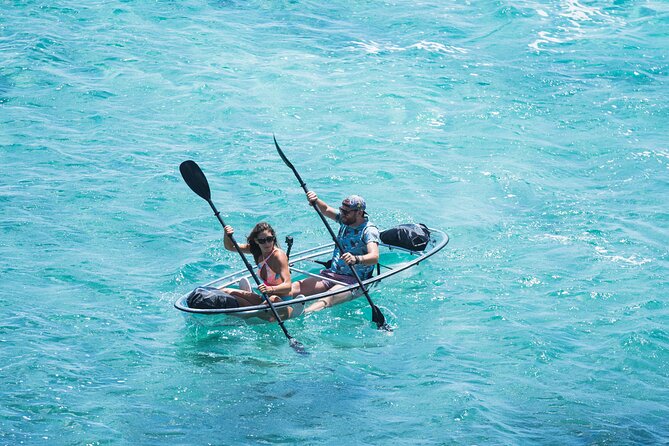 Clear Bottom Kayak Mangrove Eco Tour - Visiting Little Water Cay