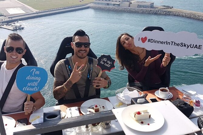 Dinner in the Sky at Dubai Marina With Optional Transfers - Customer Feedback and Ratings