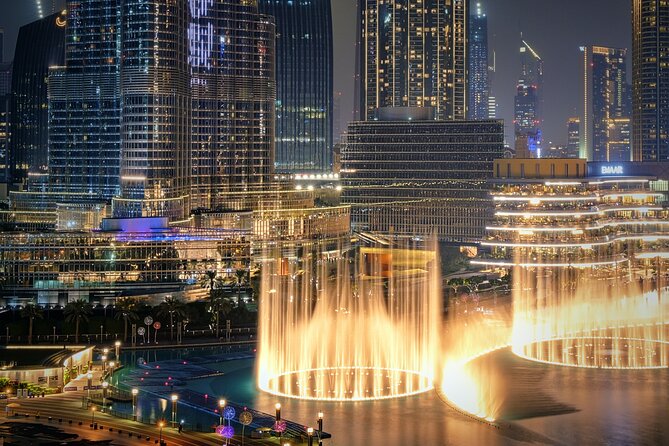 Dubai Tour At Night - Included Amenities and Exclusions