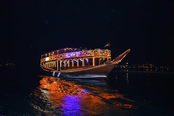 Evening Dhow Dinner Cruise in Dubai - Dining and Entertainment Highlights