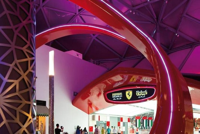 Ferrari World Abu Dhabi Admission Tickets (optional) - Important Visitor Tips