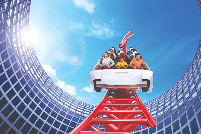Ferrari World Entry Tickets From Dubai With Transfers - Riding the Worlds Fastest Roller Coaster