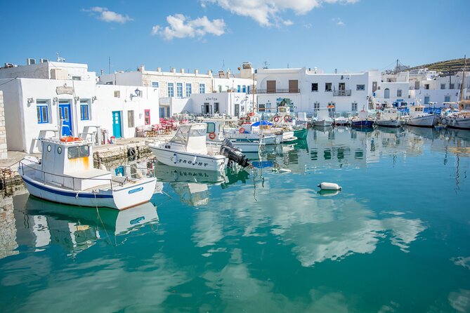 Full-Day Paros and Antiparos Islands French Tour by Bus - Local Attractions