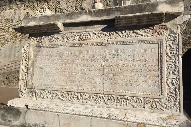 Herculaneum Private Walking Guided Tour 2 Hours - Additional Information
