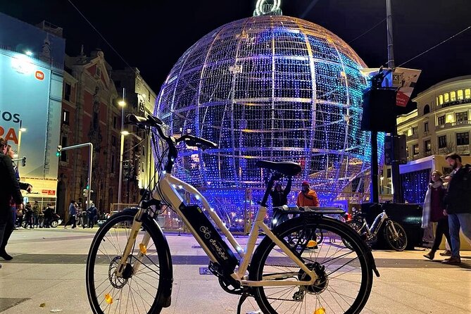 Madrid Christmas Lights Bike Night Tour - Explore Christmas Lights