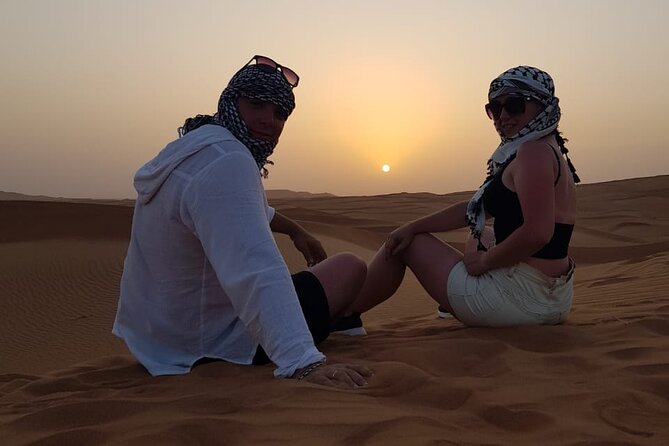 Morning Thrilling Dune Bashing , Send Boarding & Camel Ride - Camel Ride Highlights