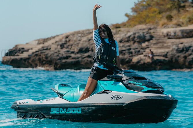 One Hour by Jet Ski From Camp De Mar - Jet Ski Rental and Navigation