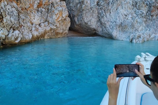 Private Boat Trip Chania Seitan (Price per Group-Up to 9 People) - Exploring Seitan Limania Beach