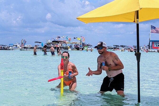 Private Captained Pontoon to Crab Island in Destin 3-6 Hrs. - Booking Recommendations