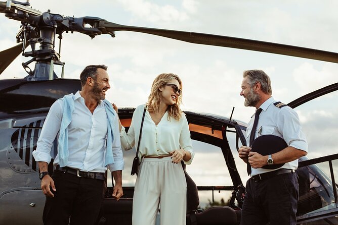 Private Helicopter Transfer From Amanzoe to Santorini - Since You Asked