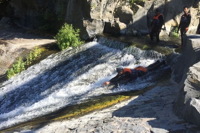 River Jumping Alcantara Gurne - Experience Highlights