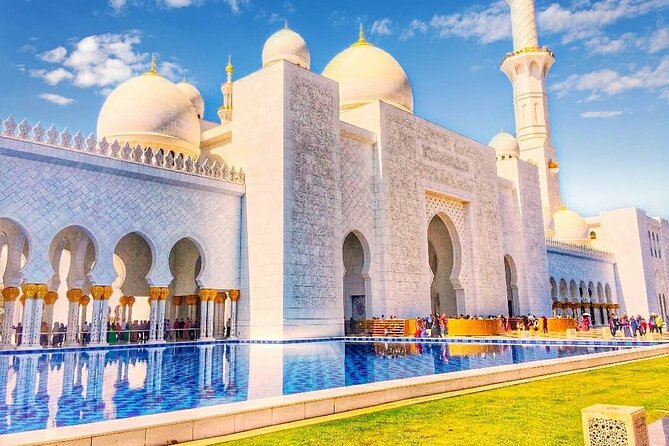 Sheikh Zayed Grand Mosque With Ferrari World From Dubai - Pricing and Booking Flexibility