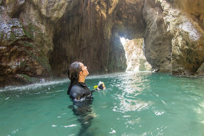 Snorkeling Trip to Kourtaliotiko Gorge Waterfalls, Plakias, Crete - Unique Waterfall Experience