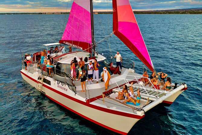 Sunset Sail on a Small Charming Hawaiian Catamaran Maalaea Harbor - Sum Up