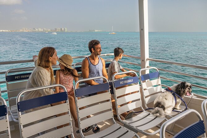 To Isla Mujeres Luxury FERRY by Xcaret From Cancun - Convenient Departure and Return Location