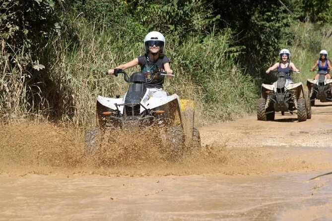 Triple Combo Bamboo Rafting With Limestone Massage ,Zip Lining and ATV - Inclusions and Policies