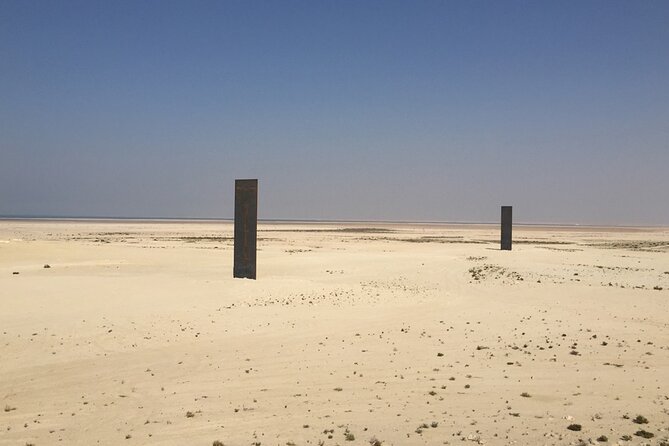 West Coast and Camel Race Track Visit - Richard Serras East-West/West-East Sculpture