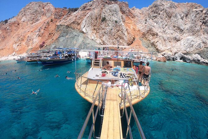 Antalya to Adrasan Group Boat Cruise  - Kemer - Tour Logistics and Transportation