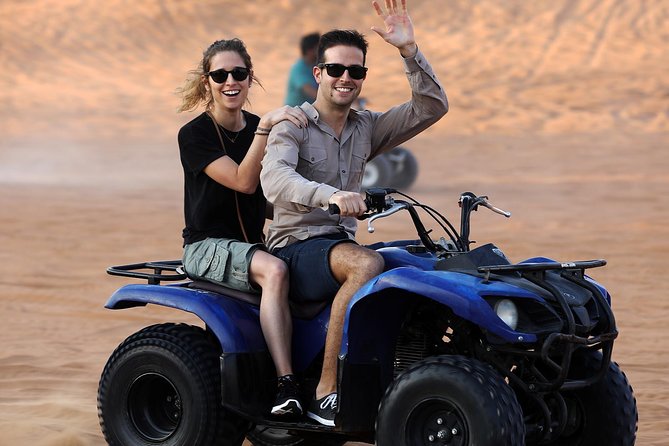 Dubai: Adventure Quad Bike Safari, Sandboarding, Camel Ride & BBQ - Exploring the Desert Landscapes