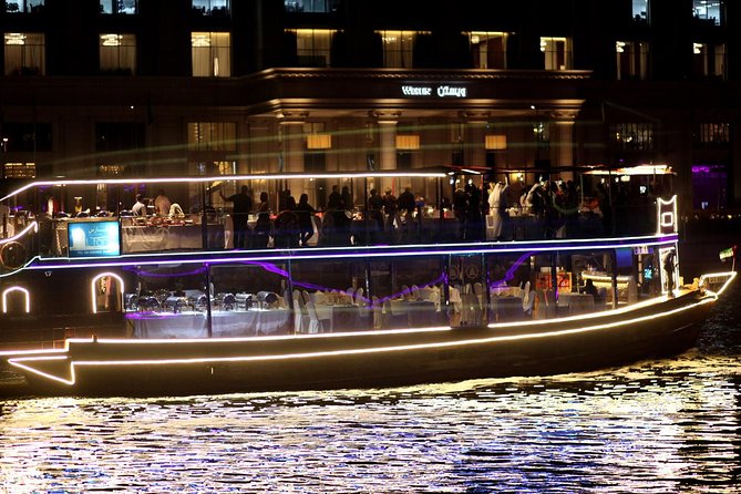 Dubai Luxury Canal Dinner Cruise With Optional Transfer - Booking and Cancellation Policy