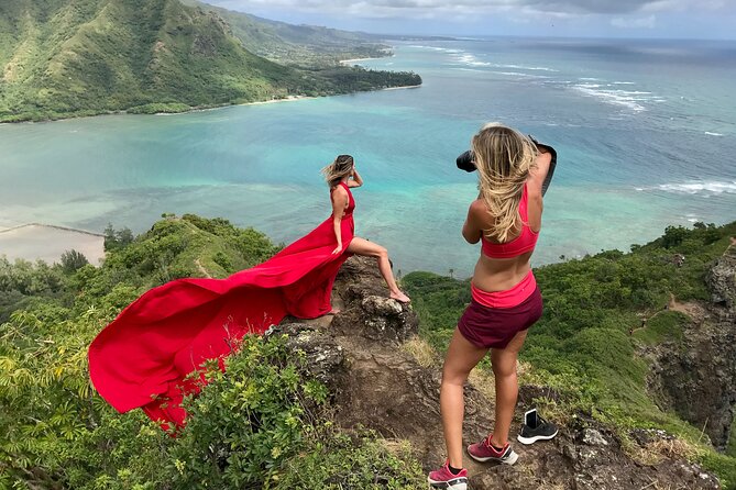 Flying Dress Photoshoot on Oahu - Sum Up